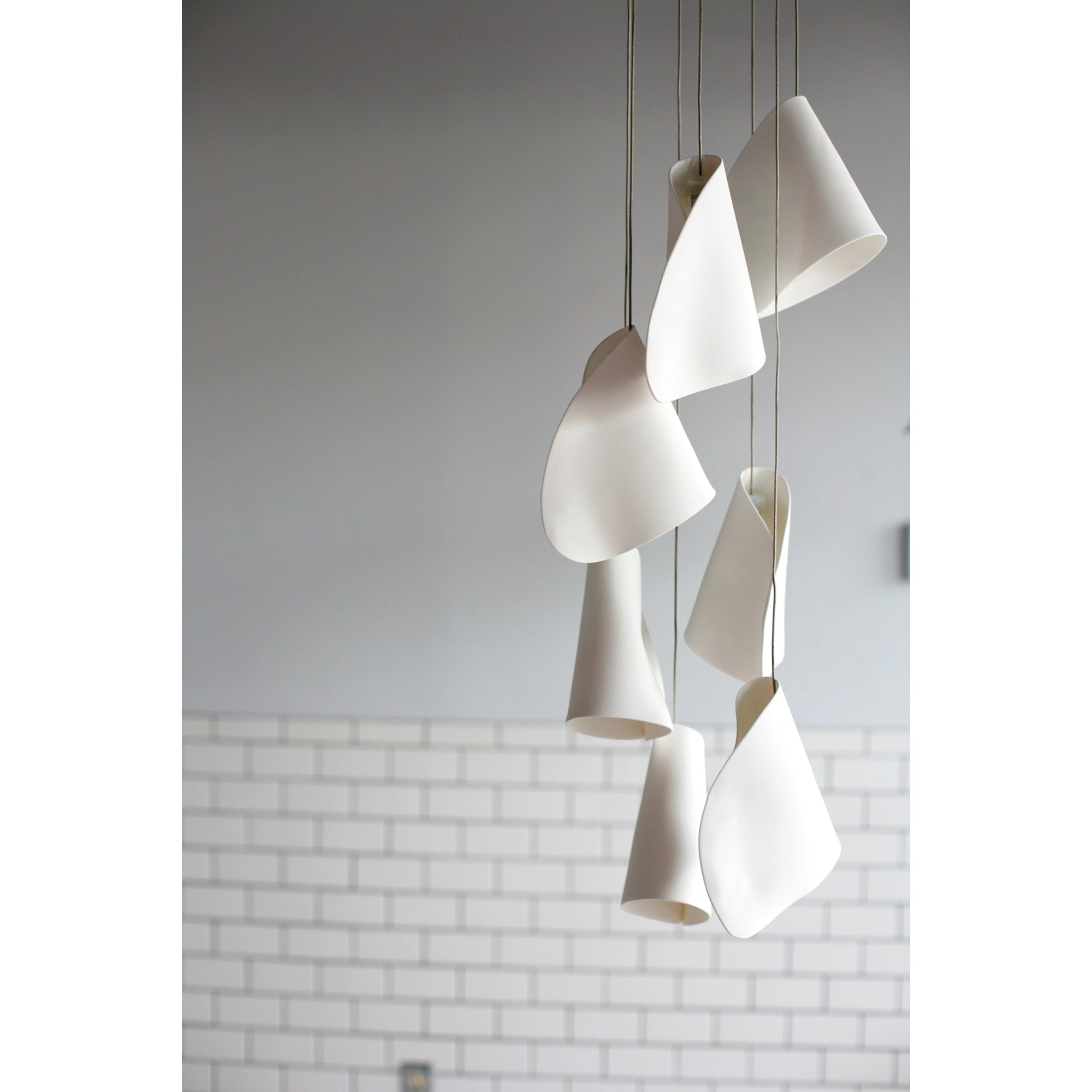 Ulfuvye Porcelain Ceramics Pendant Lamp - Lamp Copper