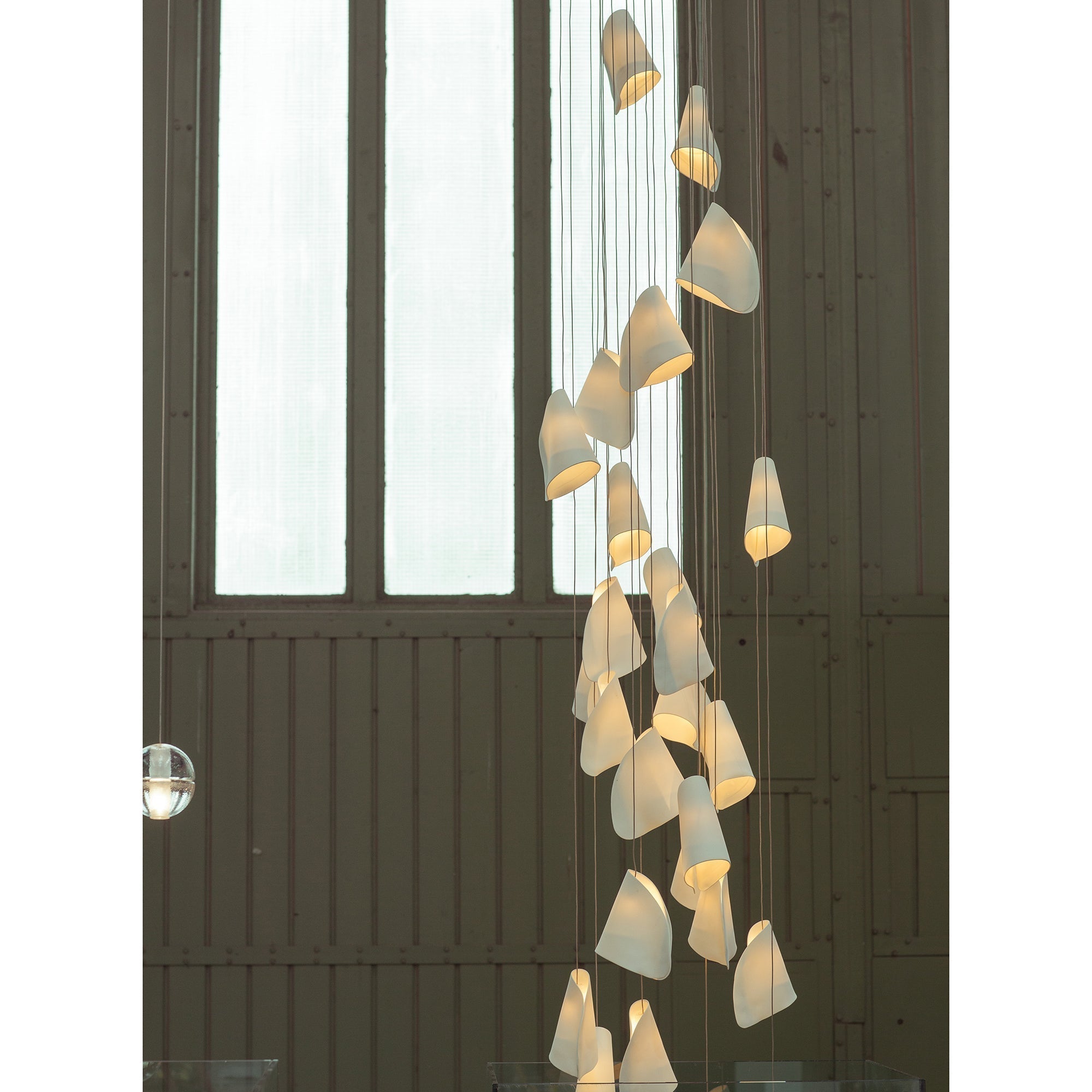 Ulfuvye Porcelain Ceramics Pendant Lamp - Lamp Copper