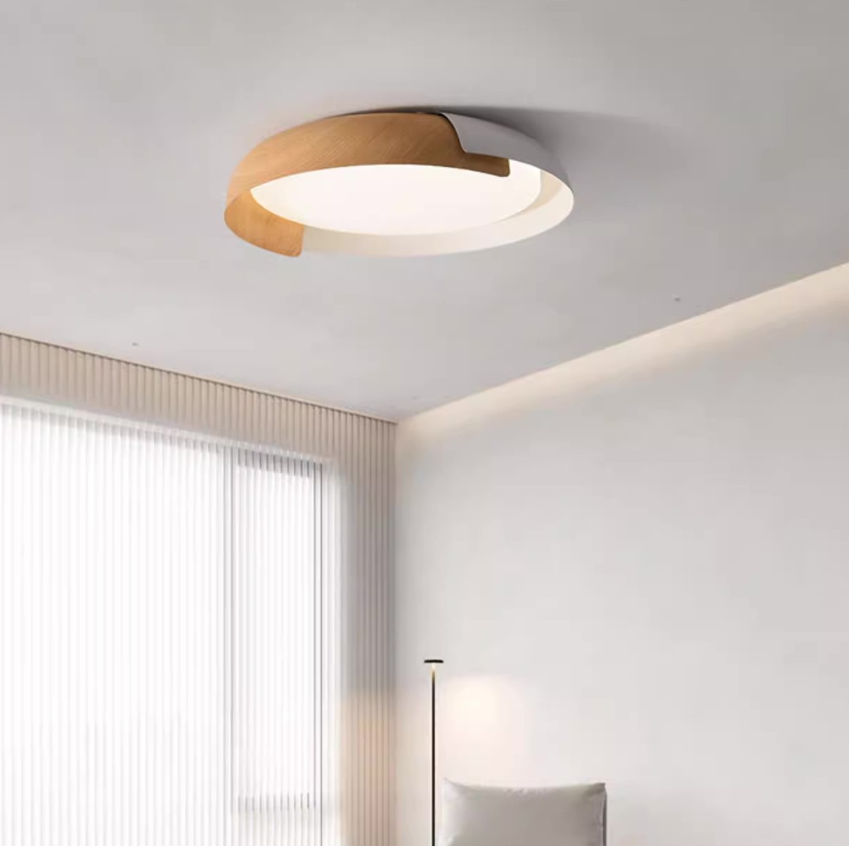 Arisha Moderno Metallo Acrilico Plafoniere Camera da Letto