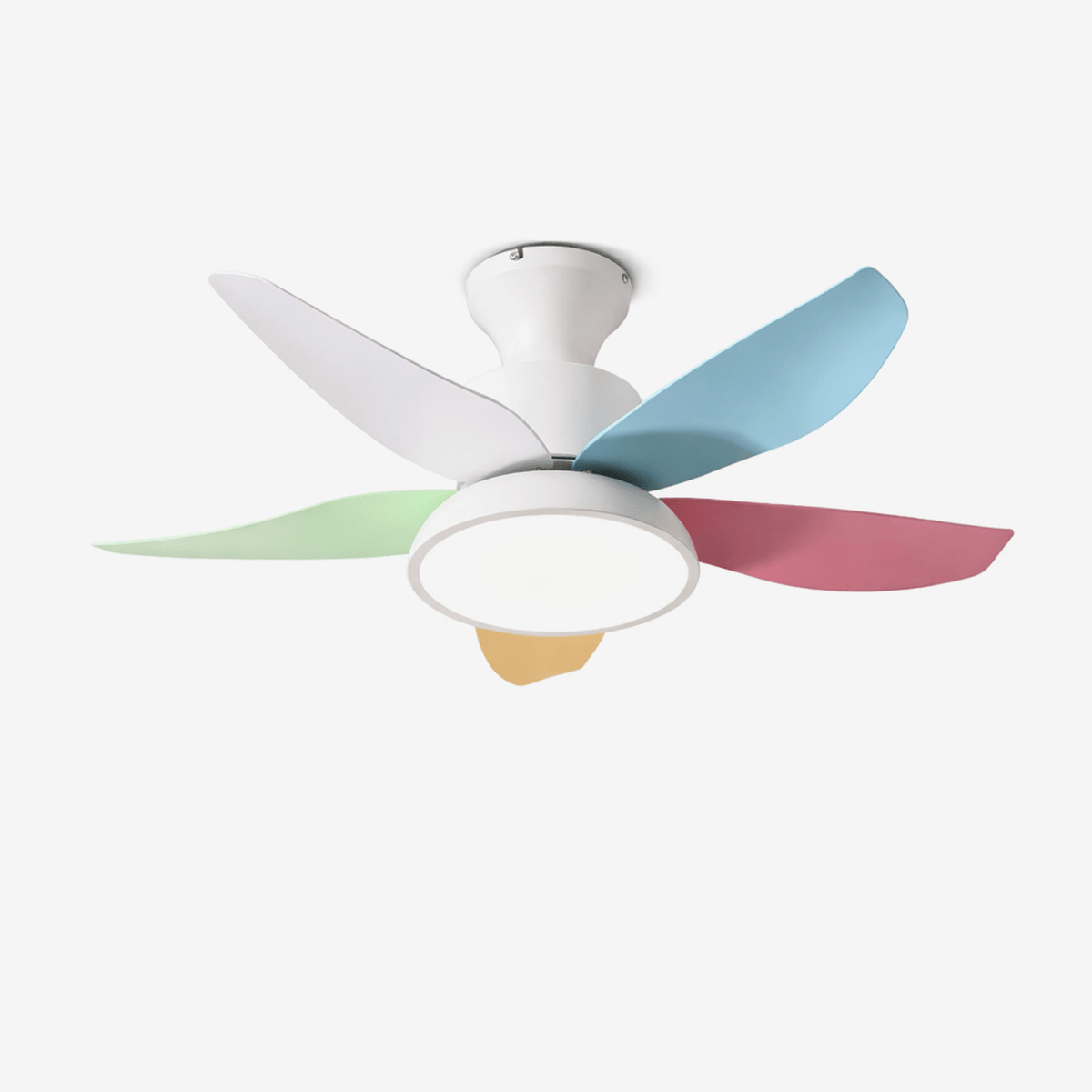Ventilatore da Soffitto con Luce Milo Brezza Colorata