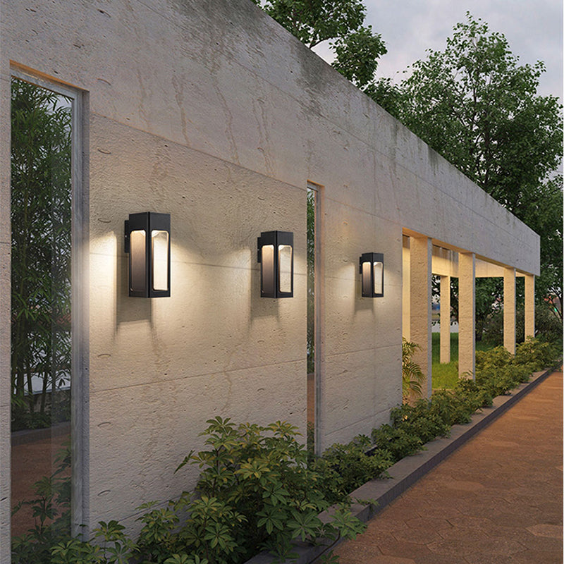 Ray Moderne LED Lampade da Esterno Geometrica Impermeabile Fisse/Sensore