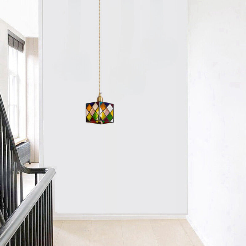 Valentina Retro LED Metallo Vetro Lampade a Sospensione Camera da Letto Sala da Pranzo
