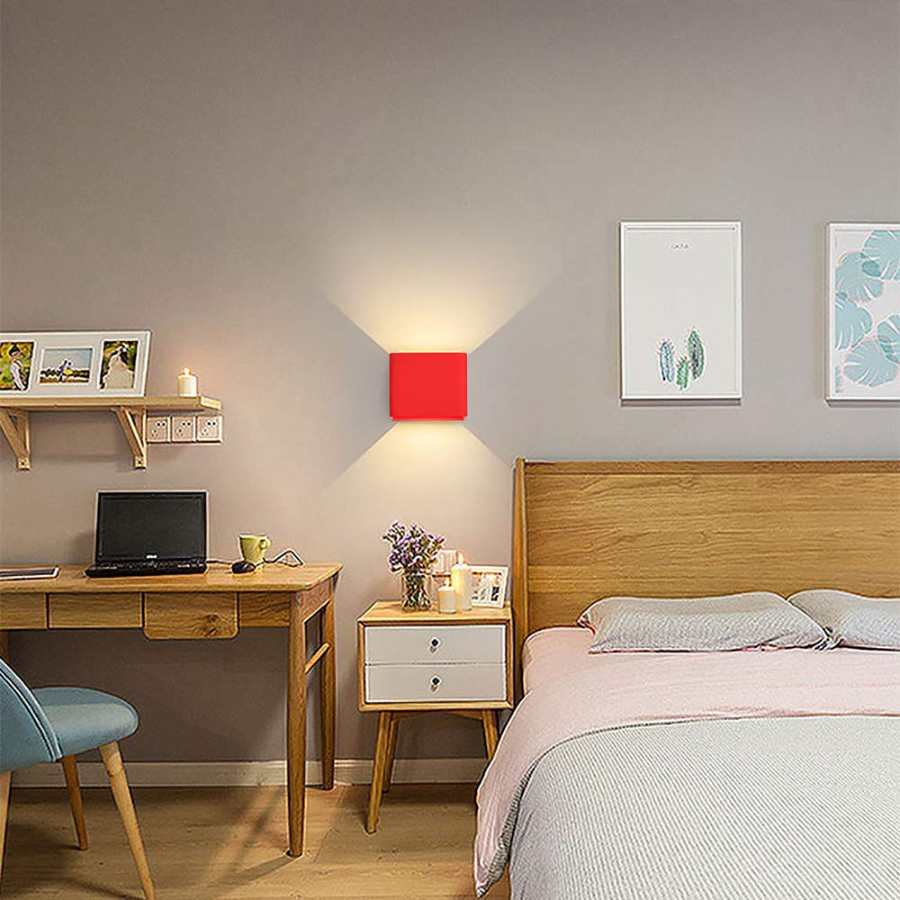 Arisha Applique Quadrato Minimalista Moderno LED Metallo