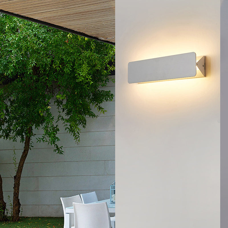 Ray Moderne LED Applique da Interno Metallo Bianco Ruotabile