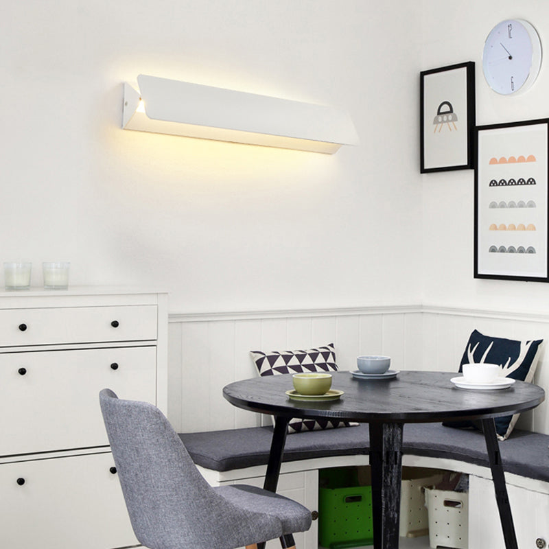 Ray Moderne LED Applique da Interno Metallo Bianco Ruotabile