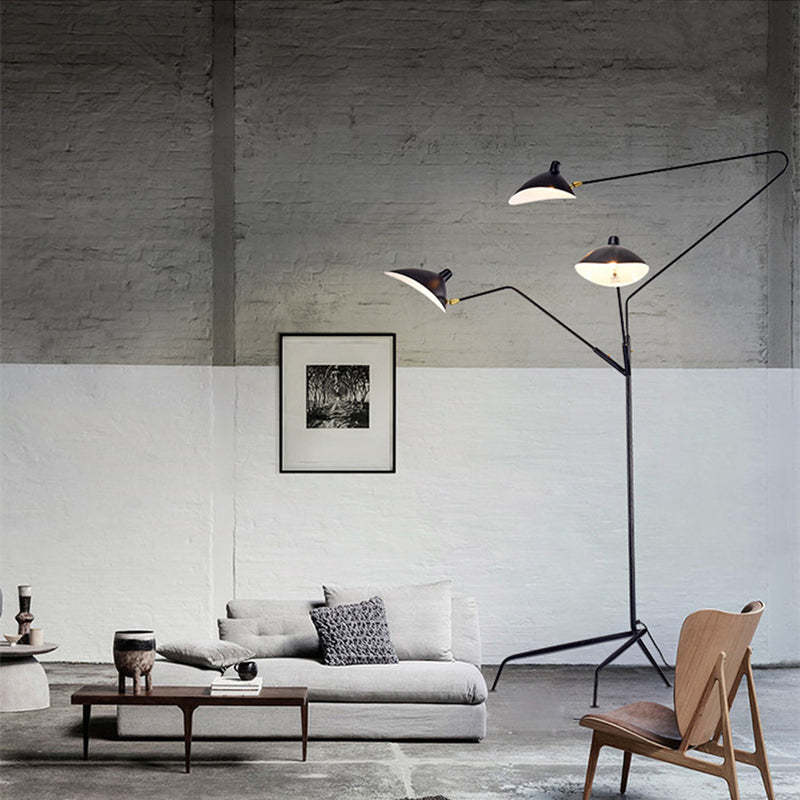 Arisha Industria Design LED Lampade da Terra Metallo Salotto/Studio