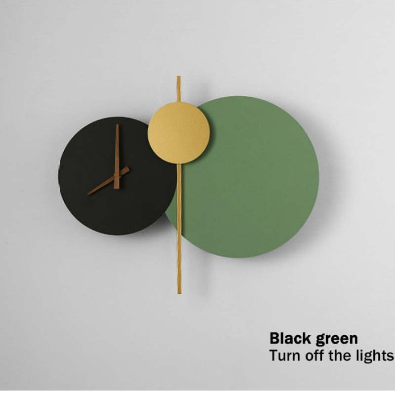 Arisha Moderno LED Orologio Design Applique da Parete Soggiorno/Camera da Letto