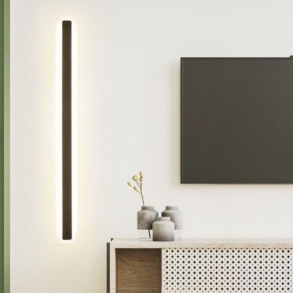 Arisha Moderne Minimalista LED Applique Lineare Metallo/Acrilico Bagno
