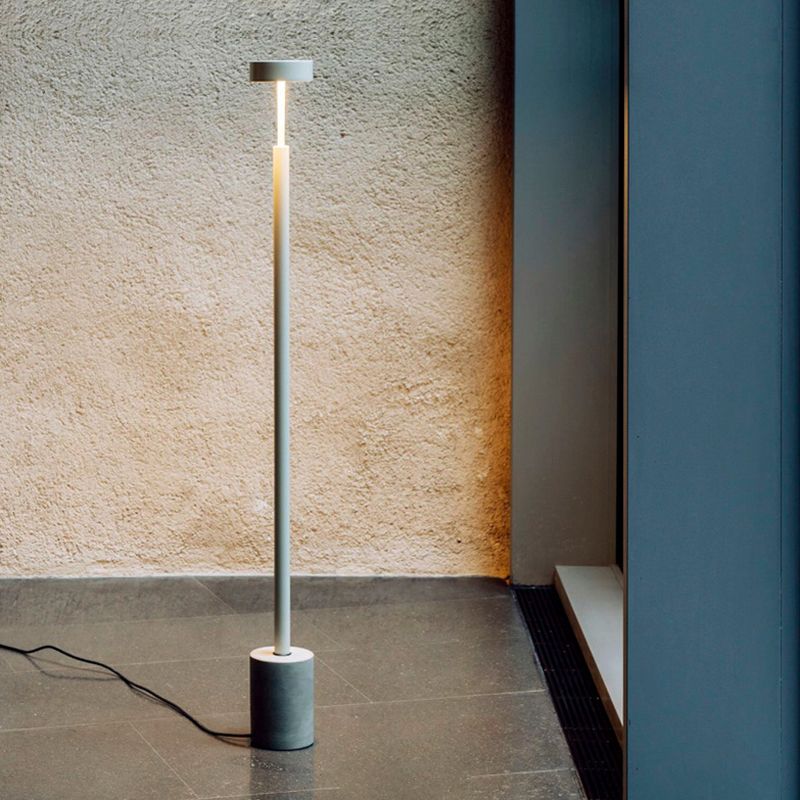 Arisha Design LED Lampada da Terra Metallo/Acrilico Salotto Moderno Minimalista Semplice