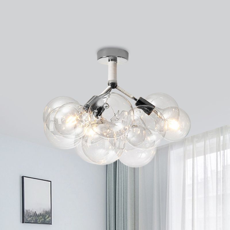 Valentina Multi-Globo Moderne Vetro Plafoniere Soggiorno/Camera da Letto