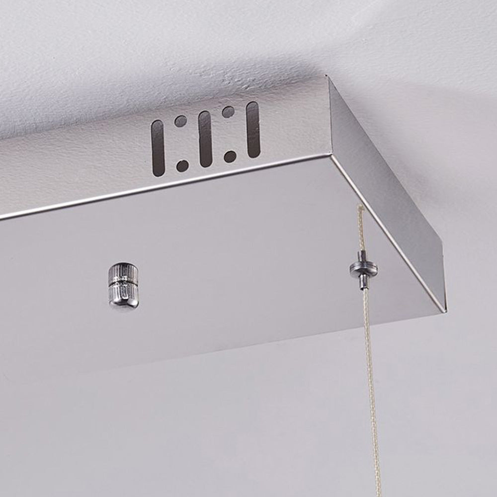 Kristy Moderne Onda Design Lampade a Sospensione Cristallo/Metallo Soggiorno