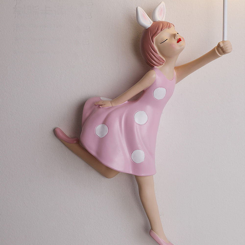 Arisha Arte Design Fate PV Applique Rosa Camere dei Bambini