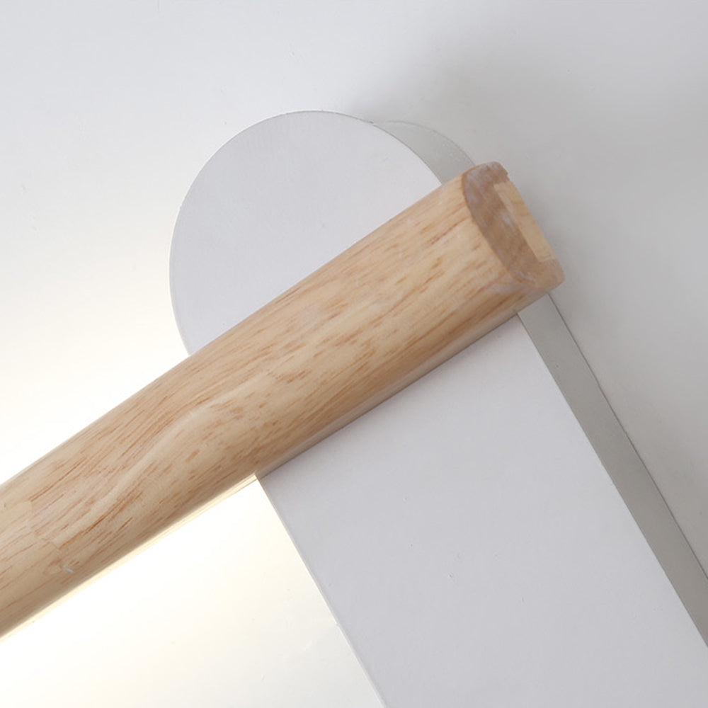 Muto Legno Lineare Applique Legno Camera da Letto