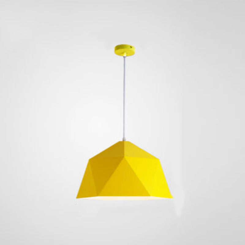 Valentina Lampada a Sospensione Metallo Nero/Blu/Rosa/Verde/Giallo