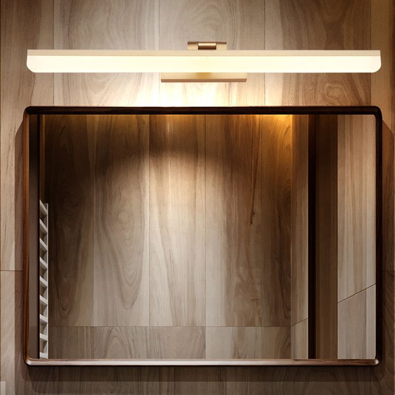 Arisha Moderno Semplice Applique Lunga Lineare Acrilico/Metallo