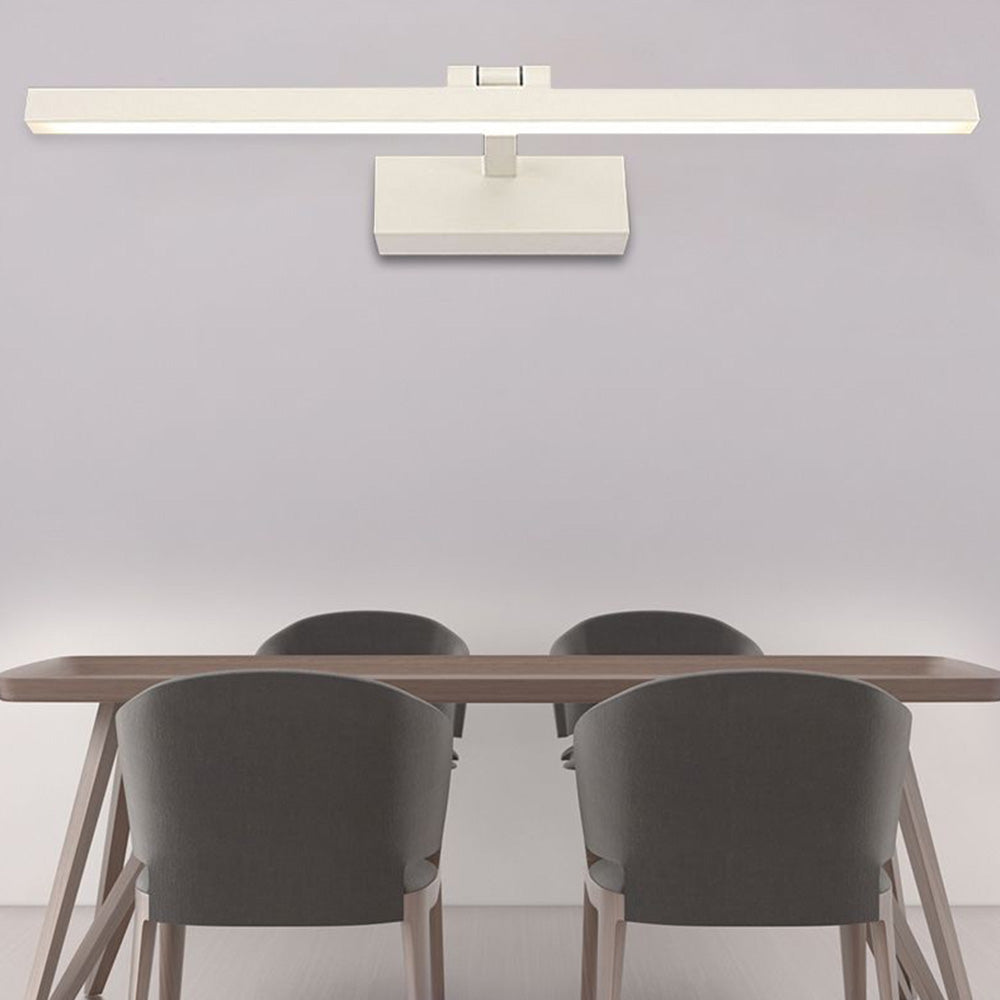 Arisha Moderne Design LED Applique Metallo Nero/Bianco Bagno/Soggiorno