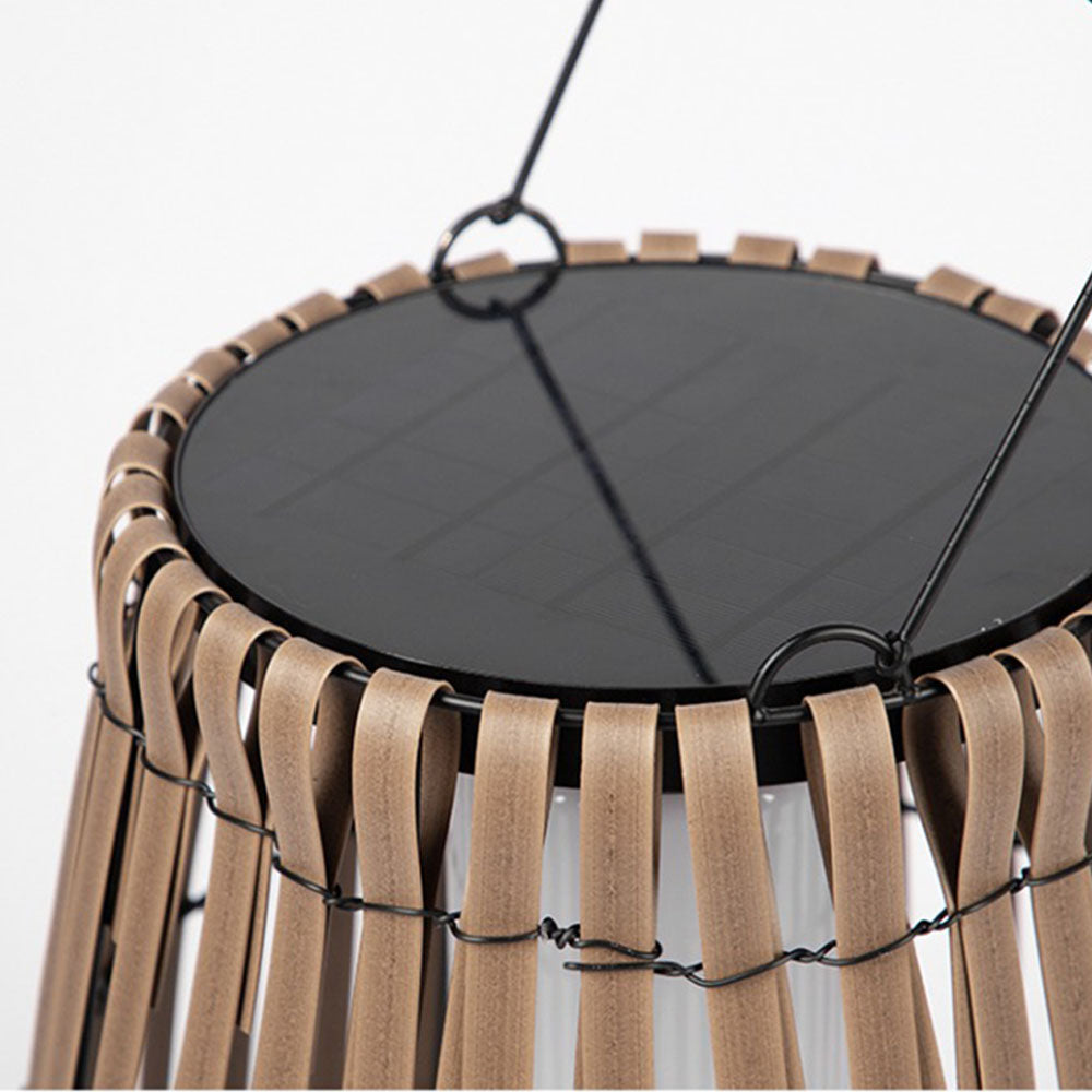 Ray Classico Lanterne Solare Metallo Lampade da Esterno Marrone