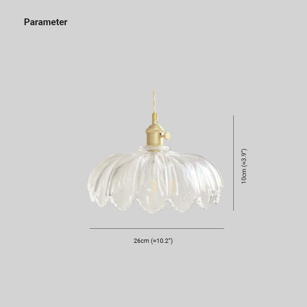 Valentina Arte Deco Soffiato Ottone/ Vetro Lampade a Sospensione