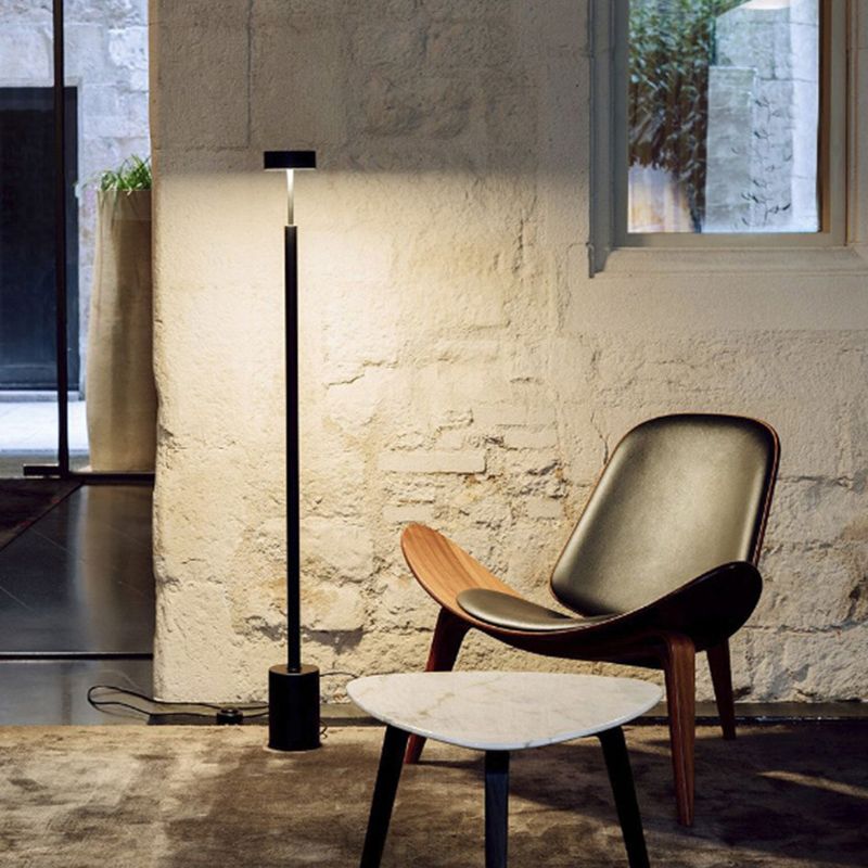Arisha Design LED Lampada da Terra Metallo/Acrilico Salotto Moderno Minimalista Semplice