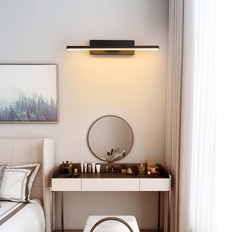 Arisha Moderna LED Applique Nero/Bianco Girevole Camera da Letto Soggiorno