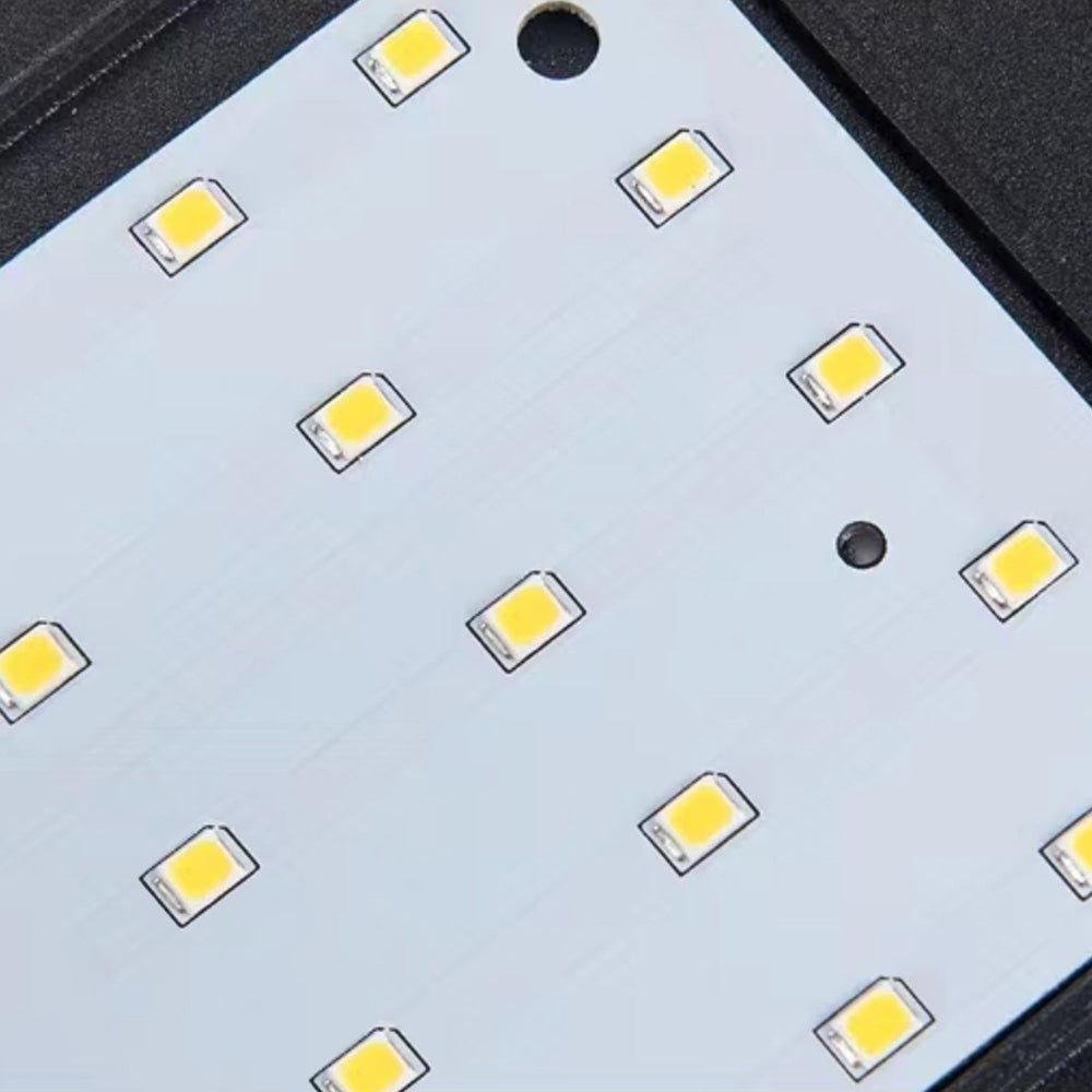 Ray Moderno Rettangolare Metallo Applique da Esterno