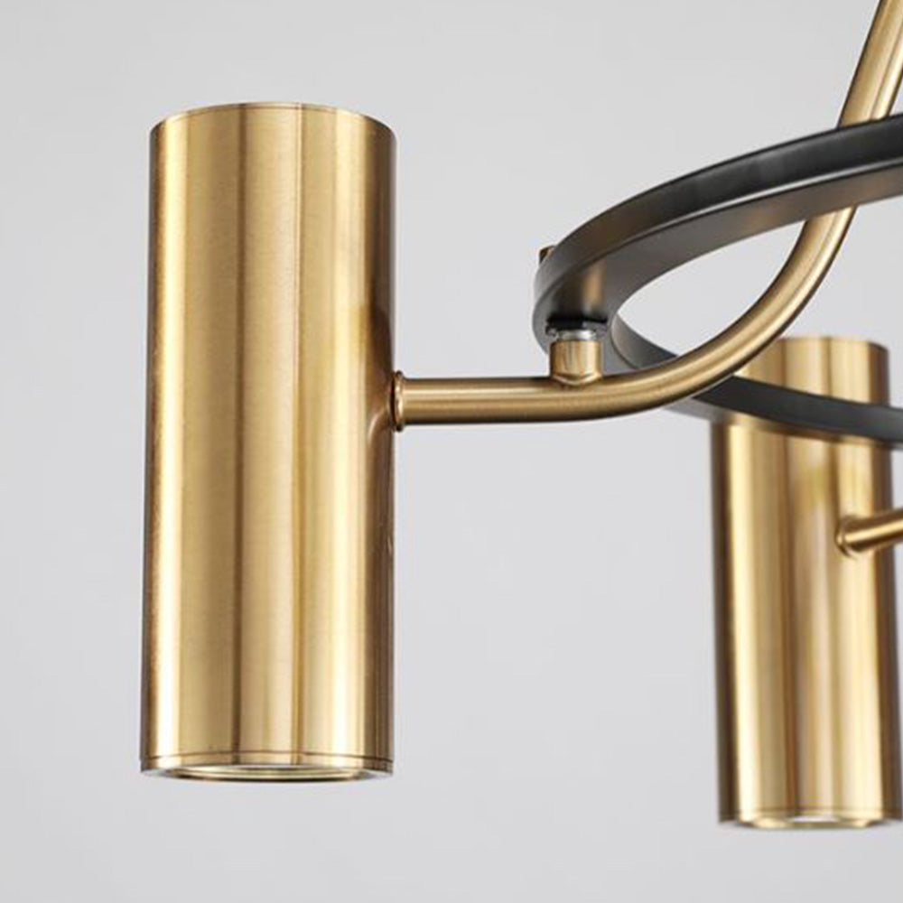 Arisha Design LED Lampade a Sospensione Oro Metallo Camera da Letto