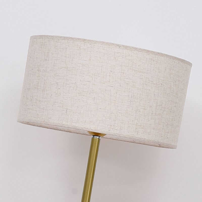 Tiffany Design LED Lampade da Terra Nero Metallo/Tessuto Salotto/Camera da Letto