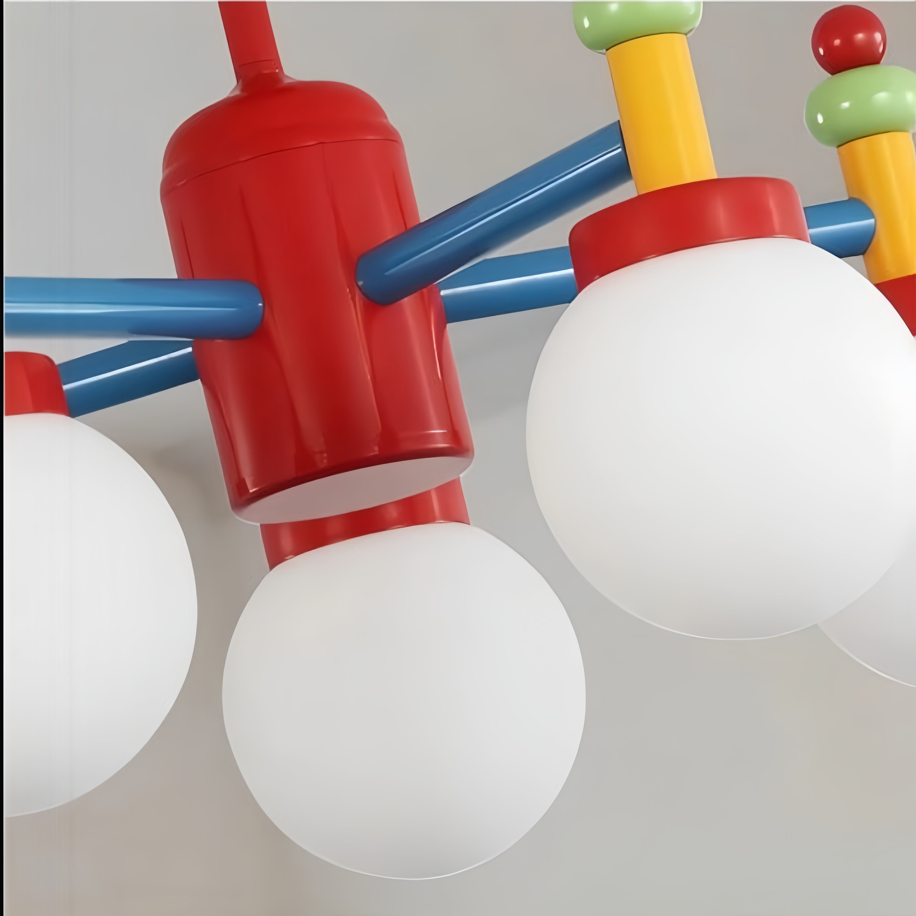 Valentina Moderno LED Metallo/Vetro Lux Lampadario Multicolore Soggiorno