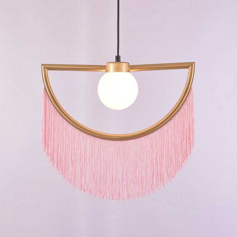 Arisha Retro Tessuto Frangia Lampade a Sospensione