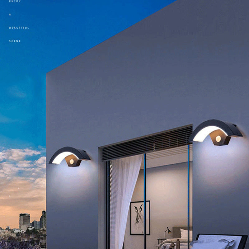 Ray Moderna Insolito LED Piccolo Applique da Esterni