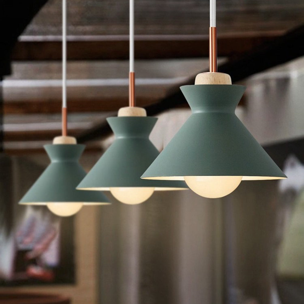 Valentina Moderni LED Lampade a Sospensione Geometriche Colorato Metallo Cucina/Soggiorno/Camera da Letto