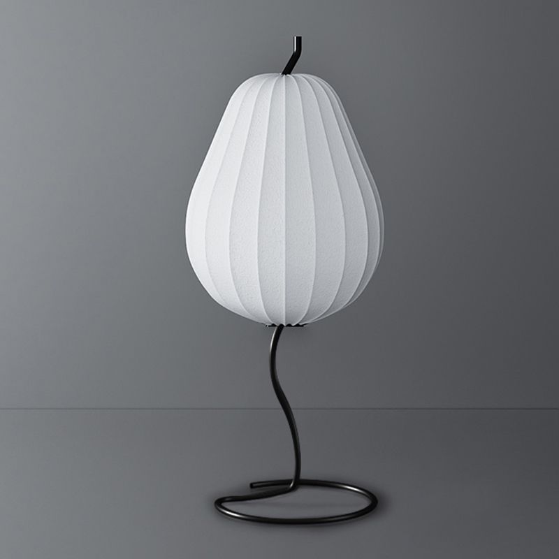 Ritta Moderno Pera Forma LED Lampade da Terra Tessuto/Metallo Soggiorno