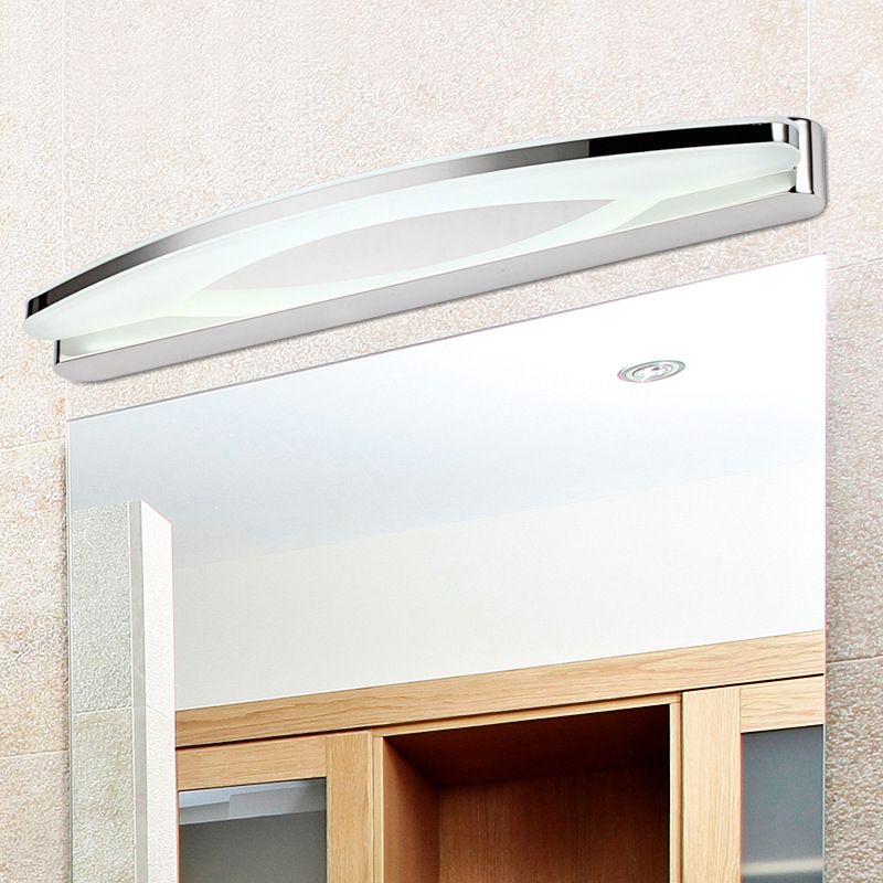 Arisha Applique Cromo Ovale Camera da Letto/Bagno Minimalista