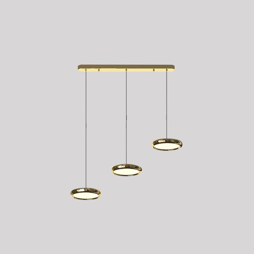 Arisha Minimalista LED Lampade a Sospensione Metallo Argento/Oro/Rosa Circolare Soggiorno/Camera da Letto/Sala da Pranzo