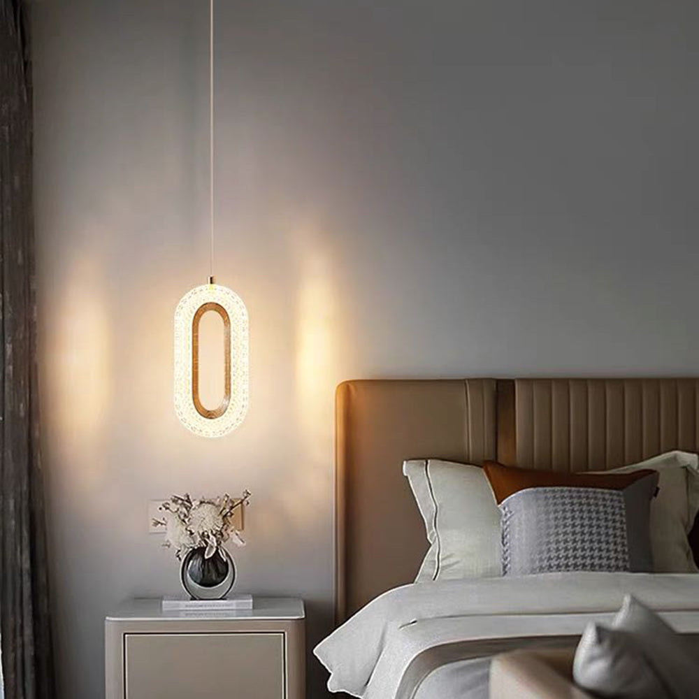 Kristy Creativo Arte LED Lampade a Sospensione Metallo Bianco 4 Stile Soggiorno/Camera da Letto