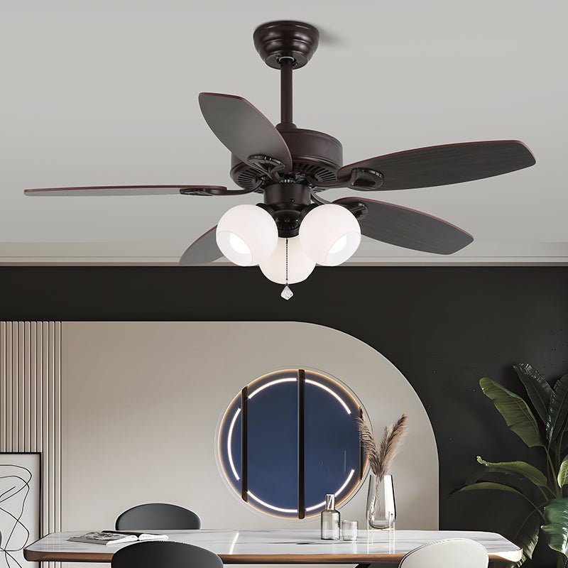 Ventilatore da soffitto con luce Solara con luce spenta