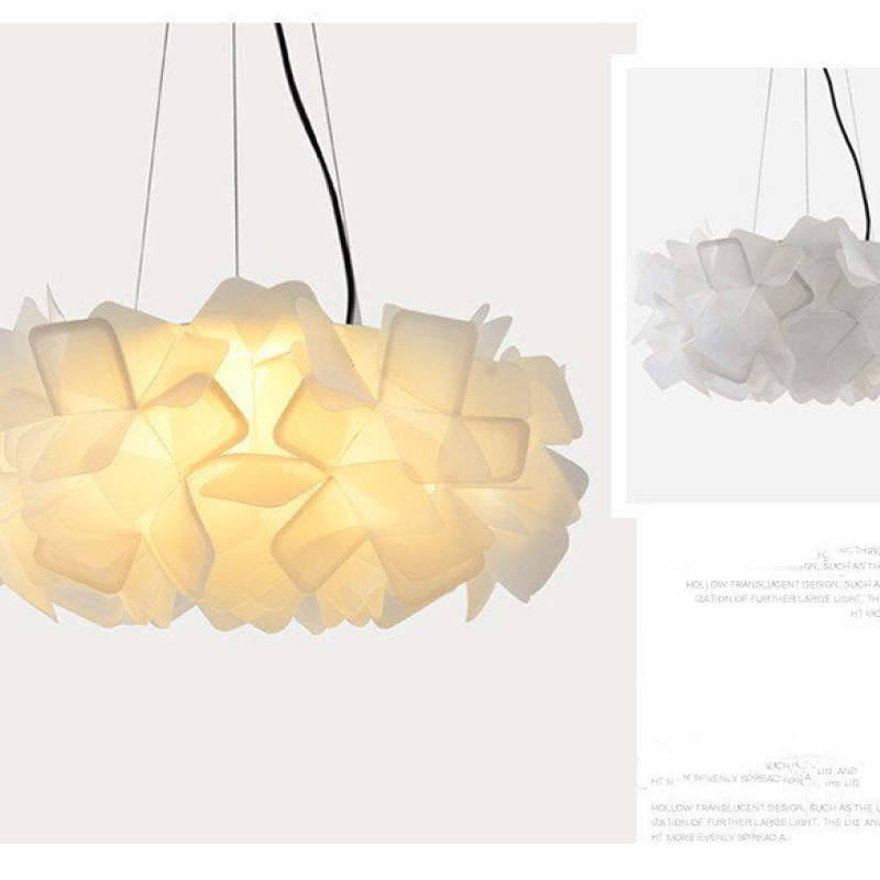 Aria Moderna LED Lampada a Sospensione Decorazione Floreale