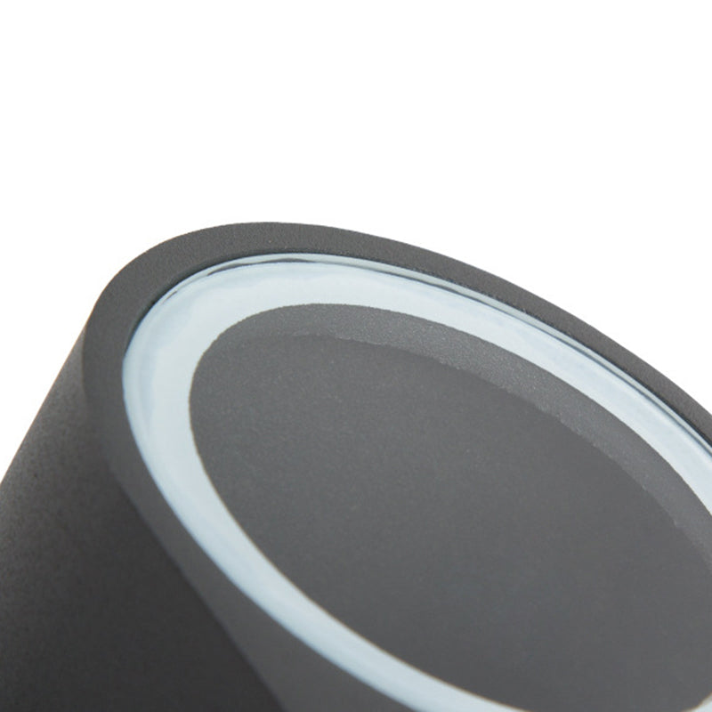 Ray Moderne LED Lampade da Esterno Metallo Nero Quadrato Minimalista