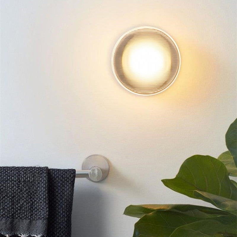 Arisha Moderno LED Piccolo Applique Trasparente Metallo Acrilico