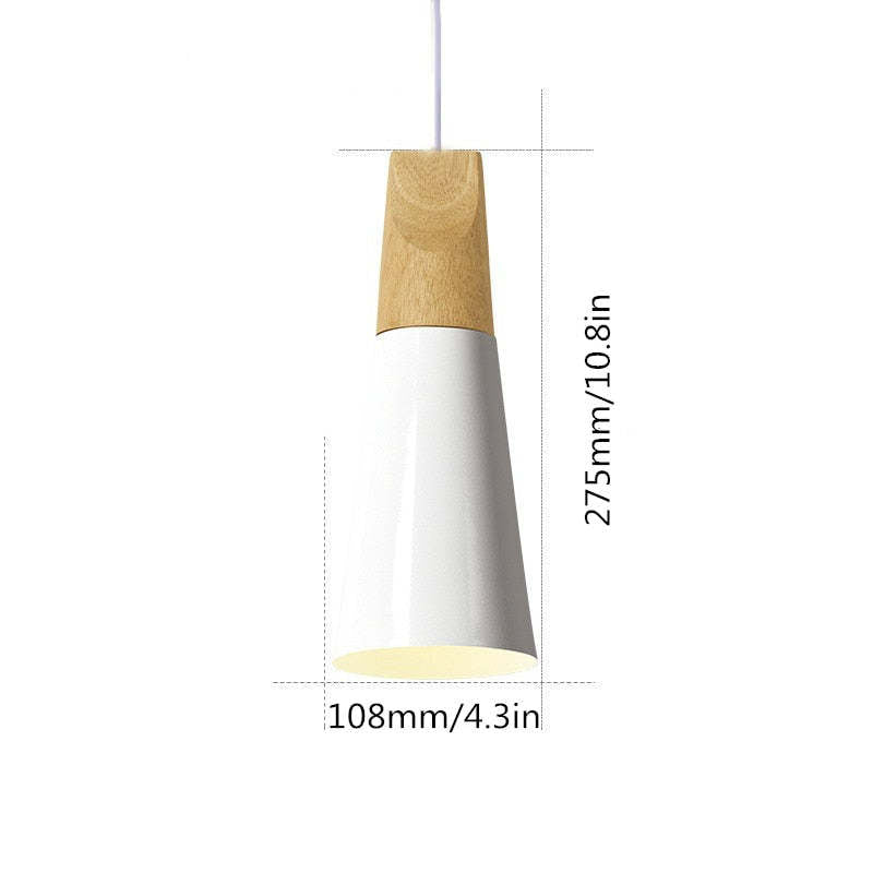 Valentina Moderno Semplice LED Lampada a Sospensione Multi-Forme Legno/Metallo Soggiorno/Camera da Letto/Cucina