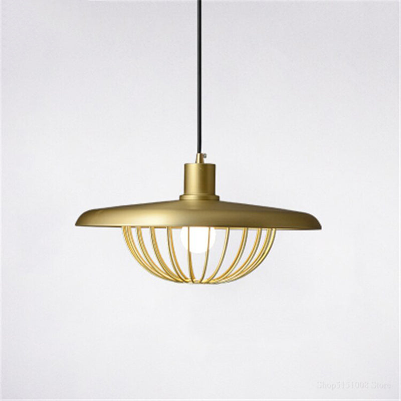 Arisha Moderno LED Lampada a Sospensione Metallo Oro/Marrone/Grigio/Nero/Legno Sala da Pranzo/Soggiorno/Camera da Letto