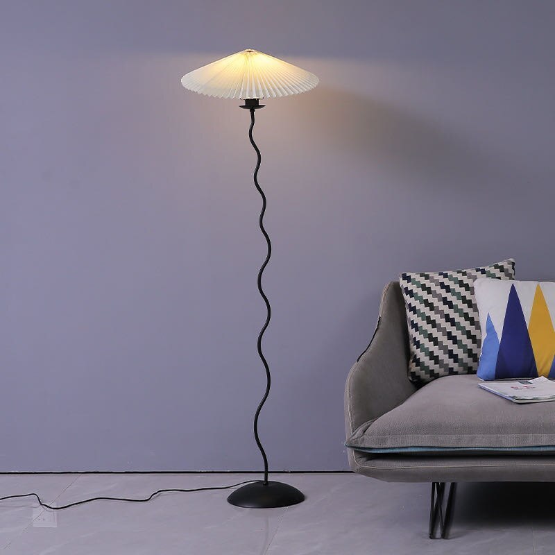 Ritta Moderne LED Funghi Design Lampade da Terra Metallo/Fabrico 3 Colore Soggiorno/Camera da Letto
