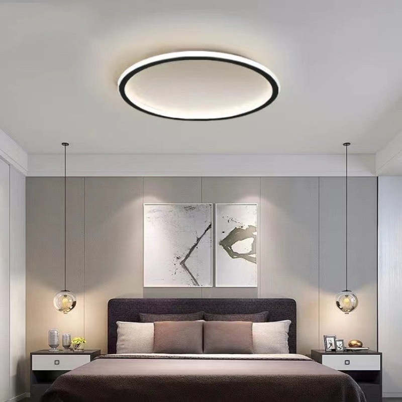 Arisha Moderne LED Plafoniere Rotonde Vuote Bianche