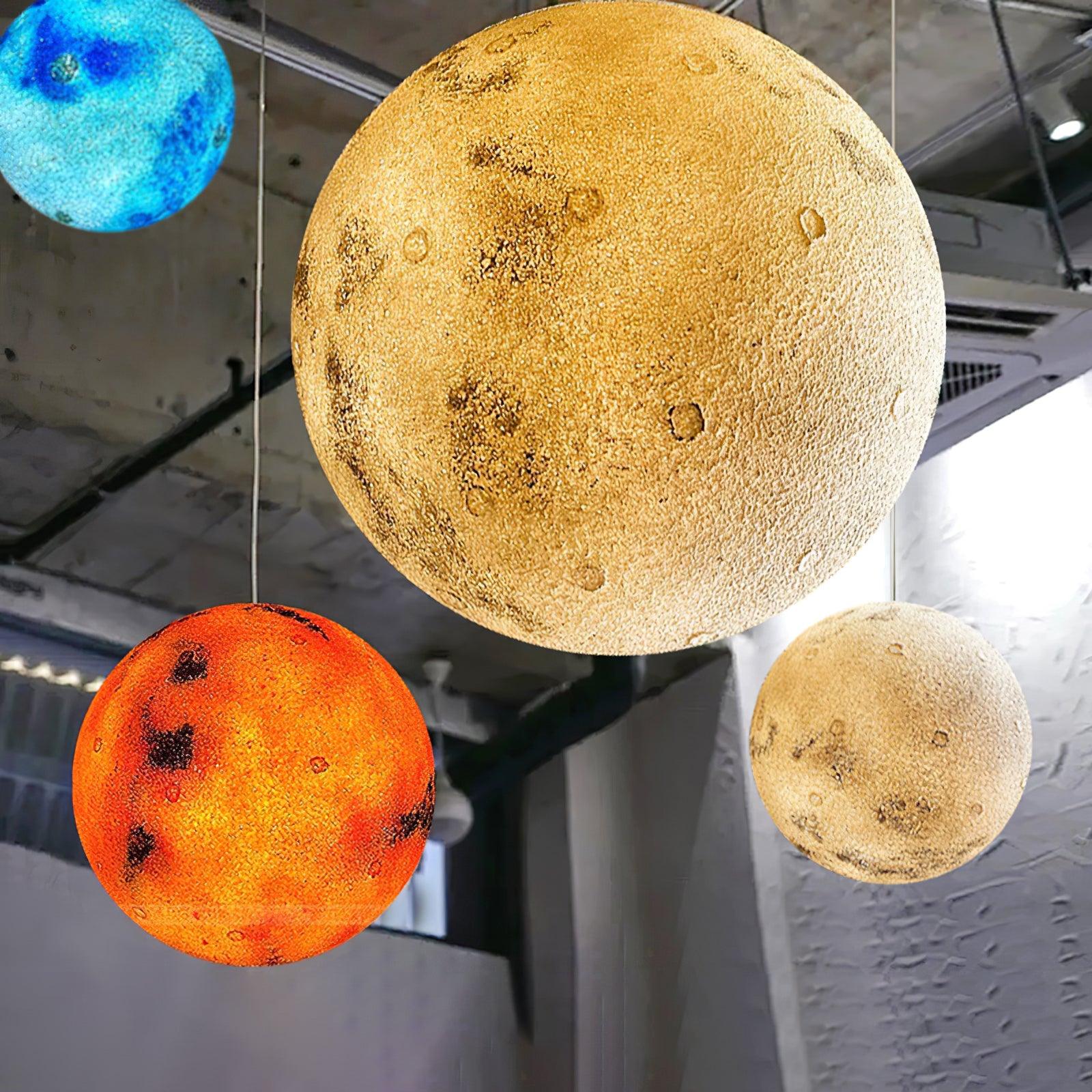 CosmoSphere Planetary Pendant Light - Blowlighting