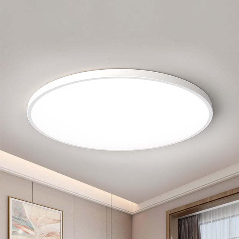Arisha Moderne LED Plafoniere Soffitto Bianche/Nere Rotonde Bagni