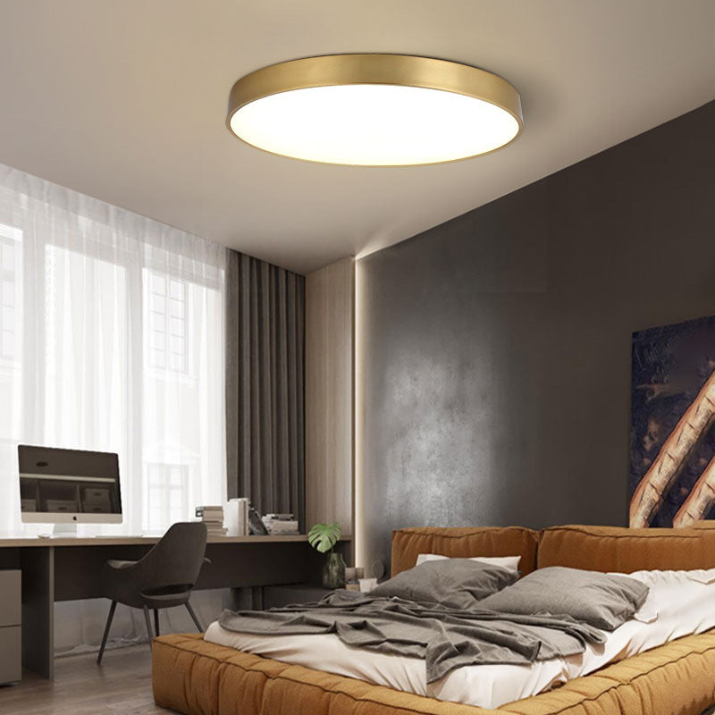 Arisha Nordica LED Plafoniere Ora Rotonda Metallo/Acrilico