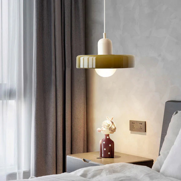 Valentina Moderni Design LED Lampada a Sospensione Multicolore Vetro
