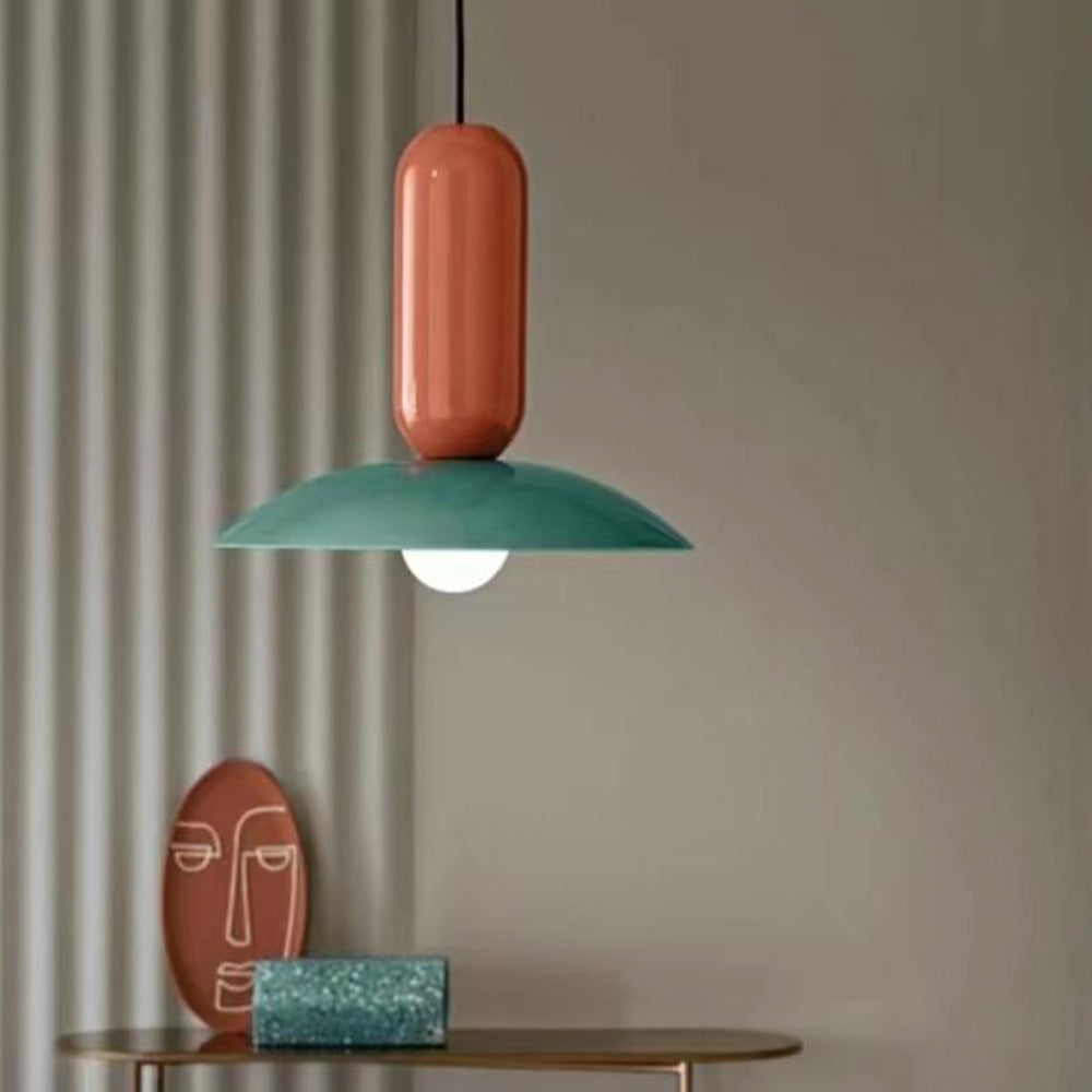 Valentina Colorato Creative LED Lampade a Sospensione Rosso Verde