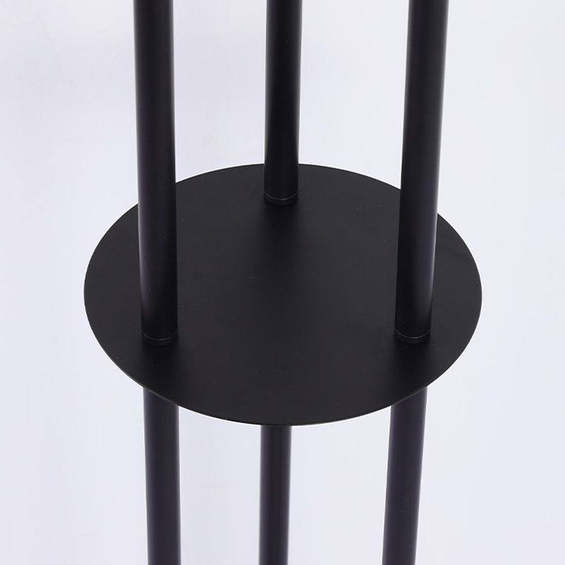 Tiffany Minimalismo LED Lineare Lampade da Terra Nero Metallo Acrilico Soggiorno/Camera da Letto/Sala Studio