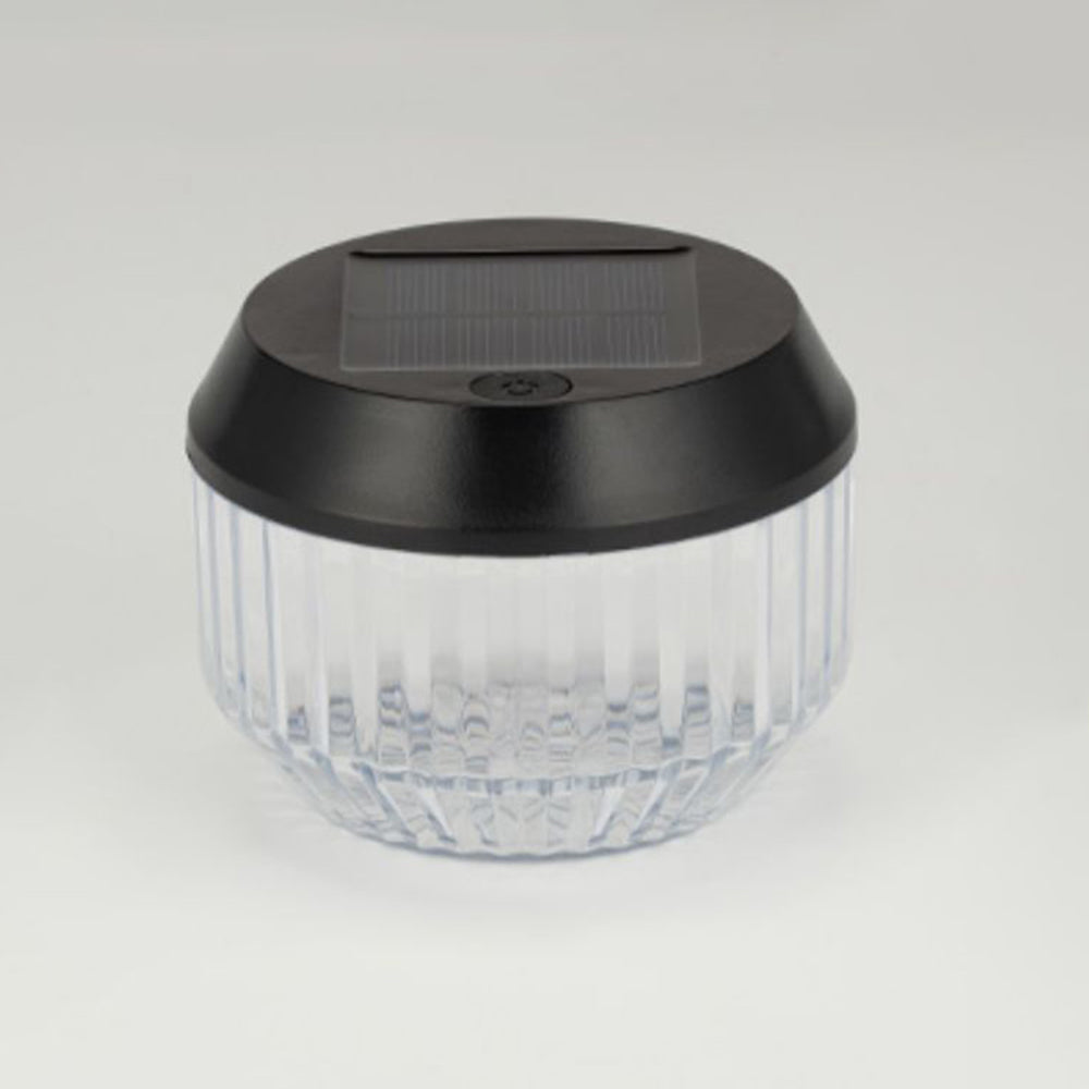 Ray Lampade da Tavolo Esterno Rotondo LED Solare Alimentato Bianco Giardino